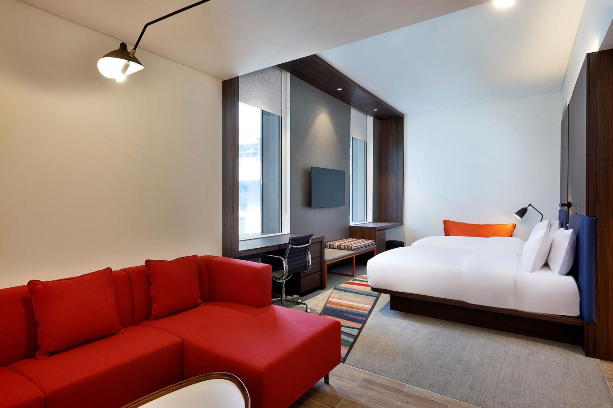 فندق Aloft Dubai Airport المظهر الخارجي الصورة