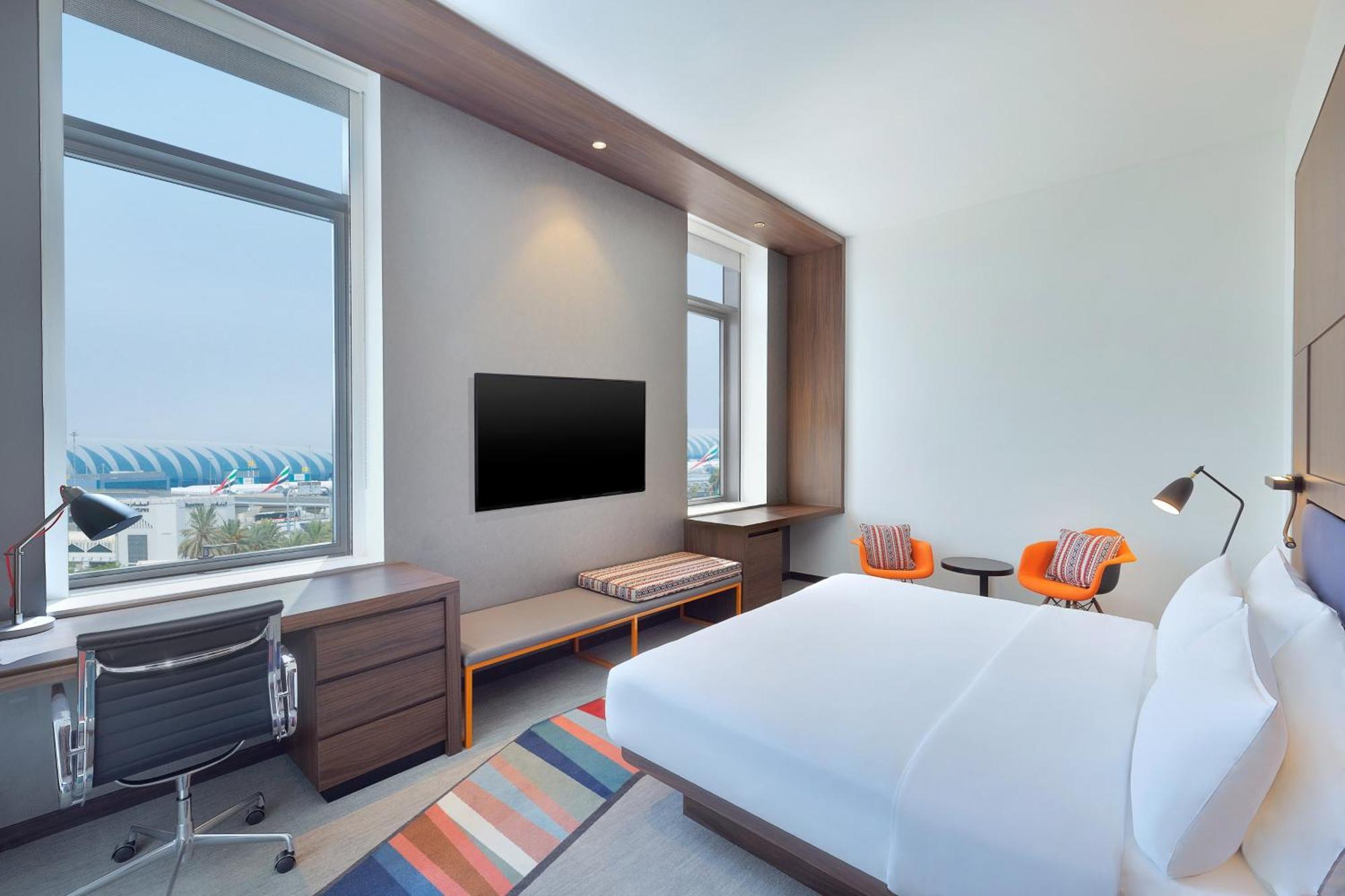 فندق Aloft Dubai Airport المظهر الخارجي الصورة