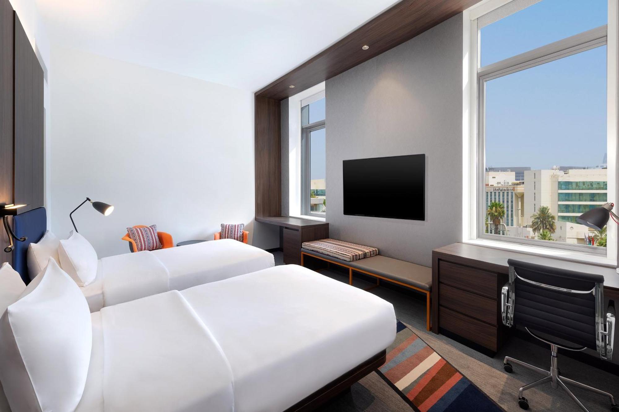 فندق Aloft Dubai Airport المظهر الخارجي الصورة